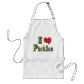 I Liebe Pickles Schürze (Vorne)