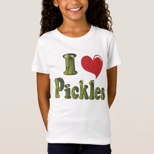 I Liebe Pickles T-Shirt (Vorderseite)