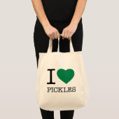 I LIEBE PICKLES TRAGETASCHE (Vorderseite (Produkt))