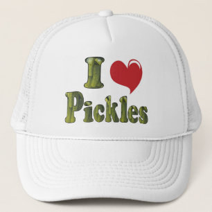 I Liebe Pickles Truckerkappe