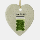 I Liebe Pickles Weihnachtsschmuck (Rechts)