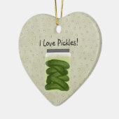 I Liebe Pickles Weihnachtsschmuck (Links)