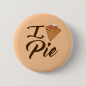 I Liebe Pie Button (Vorderseite)