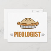 I Liebe Pie Postkarte (Vorne/Hinten)