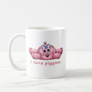 I Liebe Piggies Kaffeetasse