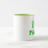 I Liebe Pilates - Custom Coffee Mugs Zweifarbige Tasse (Mittel)