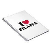 I Liebe Pilates Notizblock (Rechte Seite)
