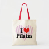 I Liebe Pilates Tragetasche (Vorne)