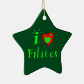 I Liebe Pilates - Weihnachtsschmuck (Rechts)