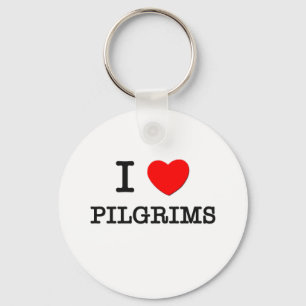 I Liebe Pilgrims Schlüsselanhänger