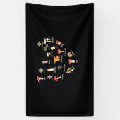 I Liebe Pilze Banner (Vertikal)
