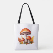 I Liebe Pilze Tasche (Rückseite)