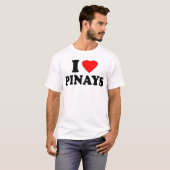 I Liebe Pinays T-Shirt (Vorne ganz)