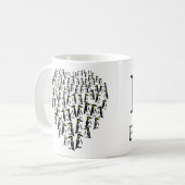 I Liebe Pinguine Kaffeetasse (Vorderseite Links)