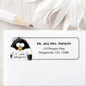 I Liebe Pinguine Rücksendeadresse (Insitu)