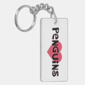 I Liebe Pinguine Schlüsselanhänger (Vorderseite links)