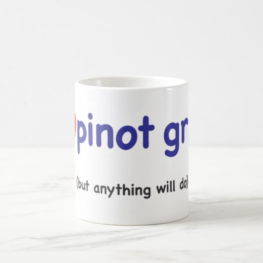 I Liebe Pinot Grigio ! Kaffeetasse (Mittel)