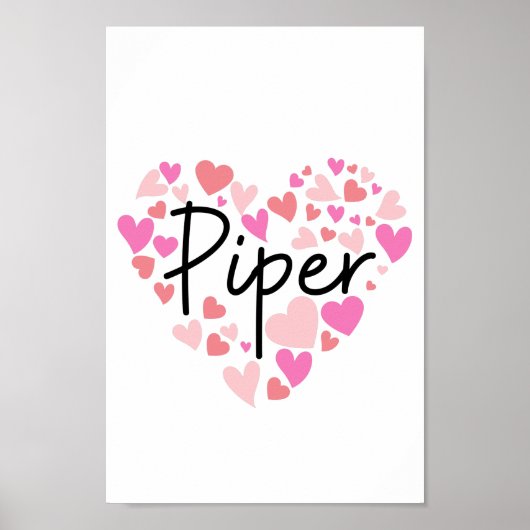 I Liebe Piper Poster (Vorne)