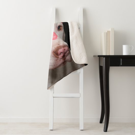 I Liebe Pitbuls Sherpadecke (Beispiel)