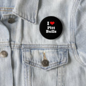I Liebe Pitt Stiere Button (Beispiel)
