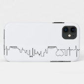 I Liebe Pittsburgh in einer außerordentlichen ecg Case-Mate iPhone Hülle (Rückseite (Horizontal))