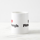 I Liebe Pittsburgh Kaffeetasse (Mittel)