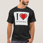 I Liebe Pittsburgh T-Shirt (Vorderseite)