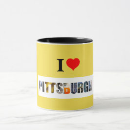 I Liebe Pittsburgh Tasse