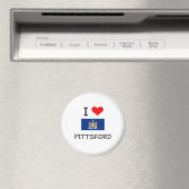I Liebe Pittsford New York Magnet (In Situ (Geschirrspüler))