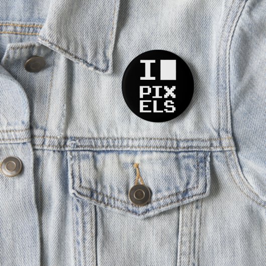 I Liebe Pixel Button (Beispiel)