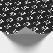 I Liebe Pixel, Geek Design, Pixelkunst Geschenkpapier (Ecke)