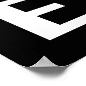 I Liebe Pixel, Geek Design, Pixelkunst Poster (Ecke)