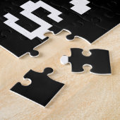 I Liebe Pixel, Geek Design, Pixelkunst Puzzle (Seite)