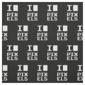 I Liebe Pixel, Geek Design, Pixelkunst Stoff (Muster)