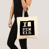 I Liebe Pixel, Geek Design, Pixelkunst