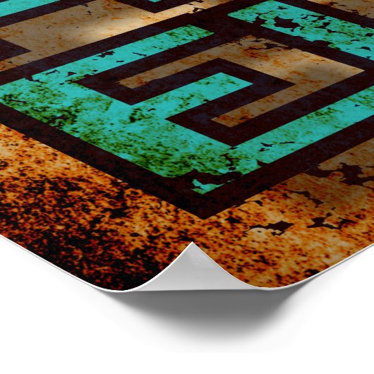 I Liebe Pixel Poster (Ecke)