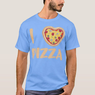 I Liebe Pizza Feinschmecker Italienische Pizzaholi T-Shirt