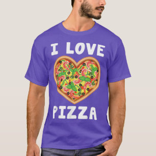 I Liebe Pizza Food Liebhaber Herzgeschenk Funny 20 T-Shirt