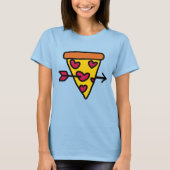 I Liebe Pizza Forever T - Shirt (Vorderseite)