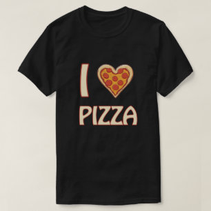 I Liebe Pizza - Funny Food Lover Geschenk T-Shirt