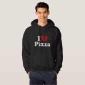 I Liebe Pizza Hoodie (Vorne ganz)