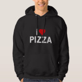 I Liebe Pizza Hoodie (Vorderseite)