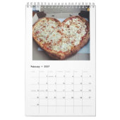I Liebe-Pizza-jährlicher Kalender 2018 (Feb 2027)