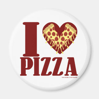 I Liebe Pizza Magnet