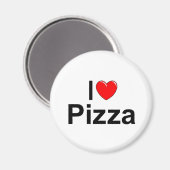I Liebe Pizza Magnet (Vorderseite/Rückseite)