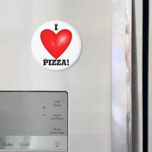 I Liebe Pizza Magnet (In Situ (Kühlschrank))