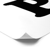 I Liebe Pizza Pie Poster (Ecke)