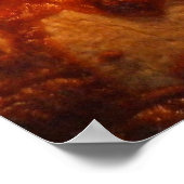 I Liebe Pizza Poster (Ecke)