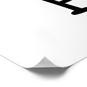 I Liebe Pizza Poster (Ecke)