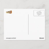 I Liebe Pizza Postkarte (Rückseite)